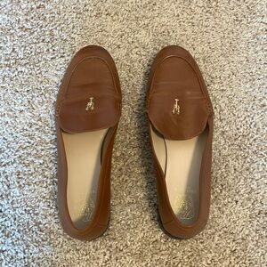 Womens Cole Haan tan loafer